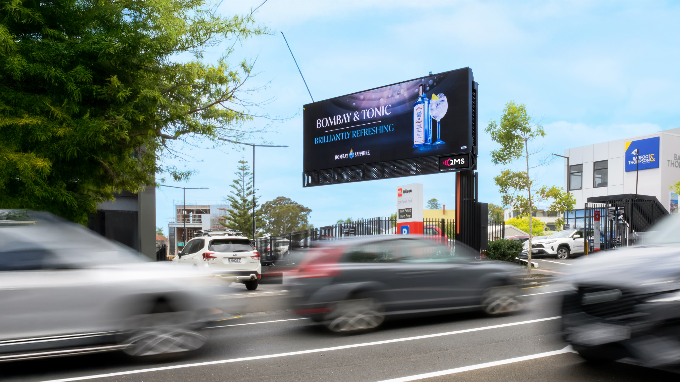 NZ_Digital Billboards_BombaySapphire_Auckland-AI Generate