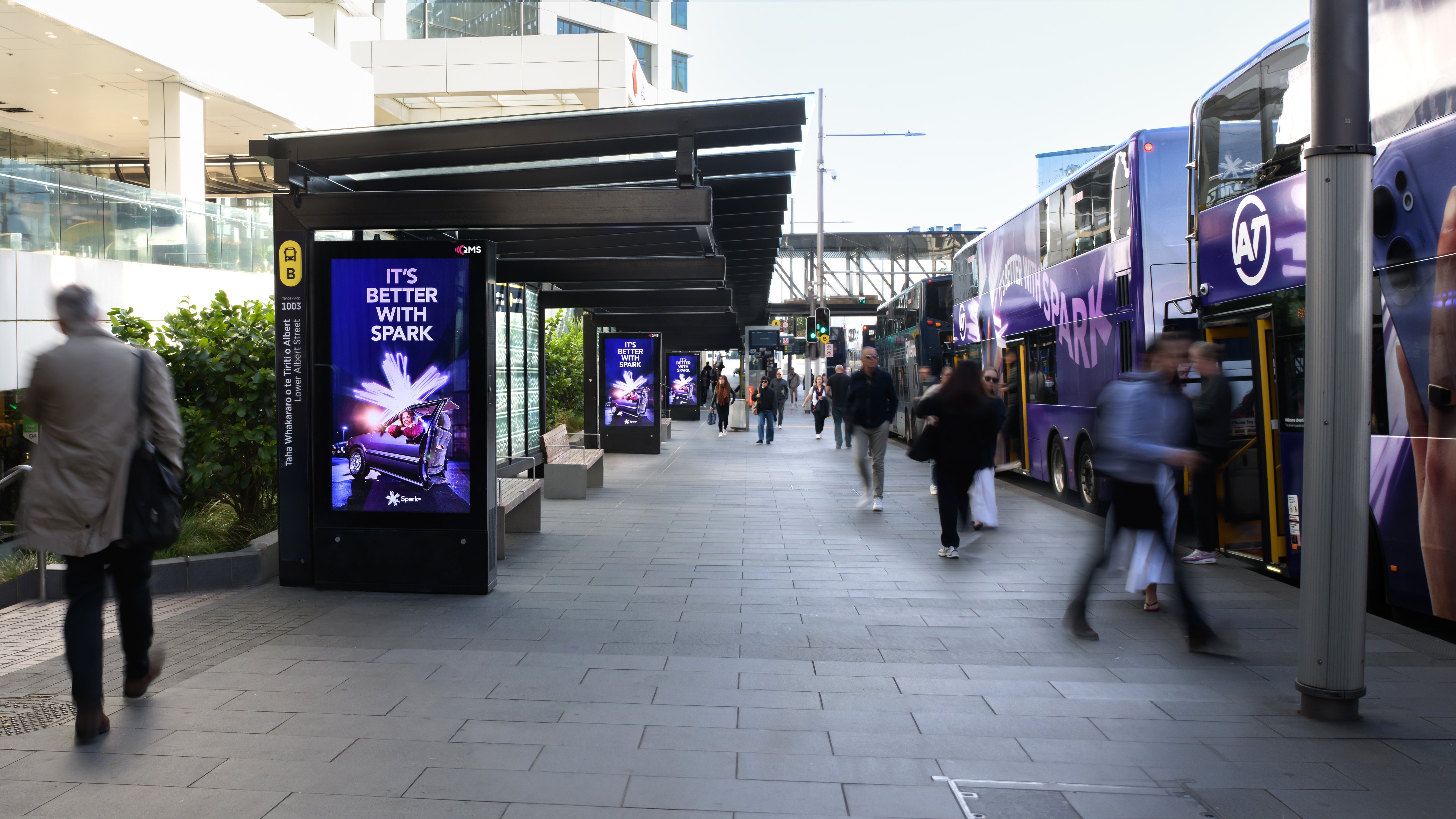 QMS Lights Up Auckland With Successful Street Furniture Handover